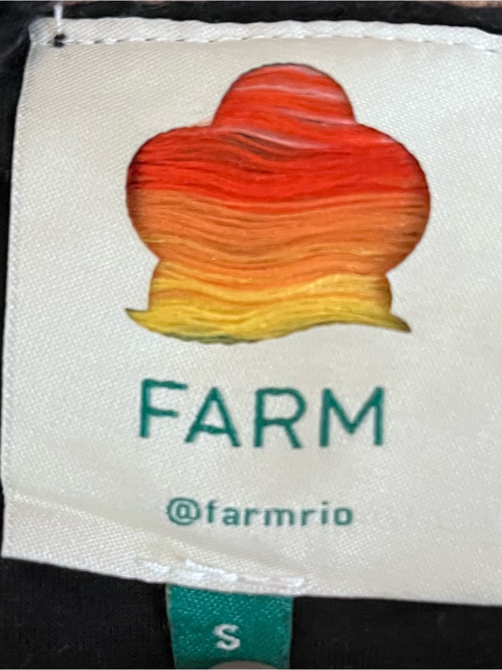 Farm Rio Colorful Crocheted Crop Top - Picture 12 of 13
